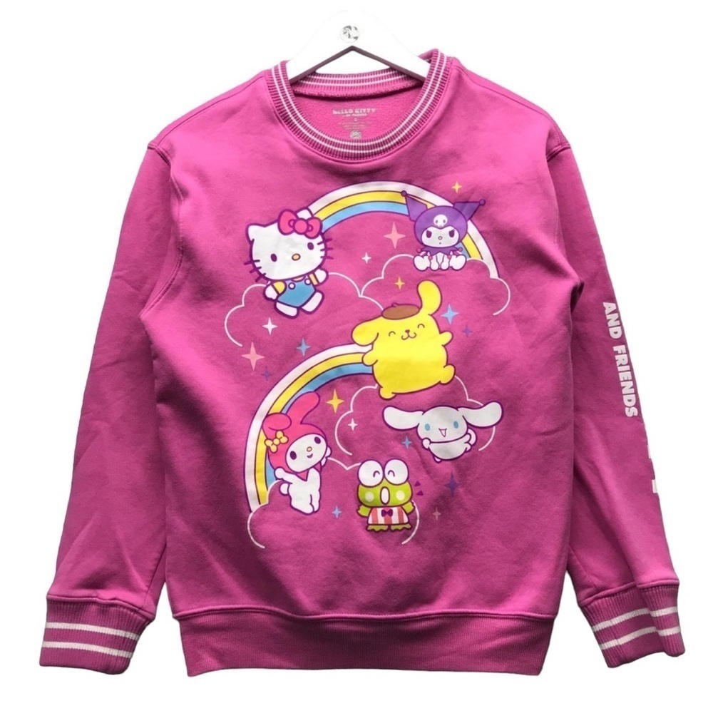 Hello Kitty and Friends Pink Sweatshirt size XL